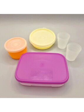 Tupperware Food Storage Containers Mixed Lot of Small Containers